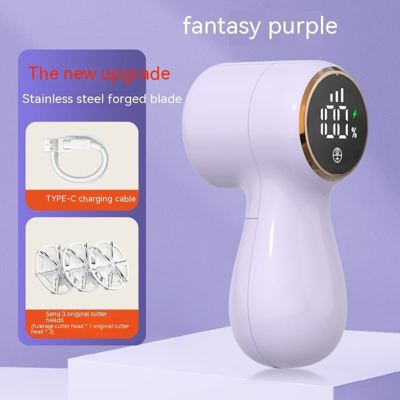 Plastic Rechargeable Hair Ball Trimmer