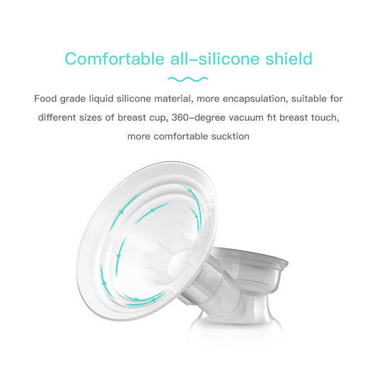All in one breast pump