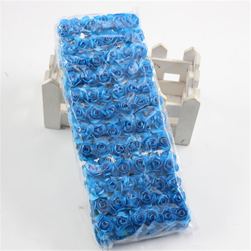 Artificial Flower Festive Home Gift Box Wedding Candy Box Decoration