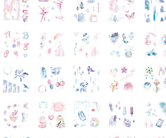 Gift box set sticker