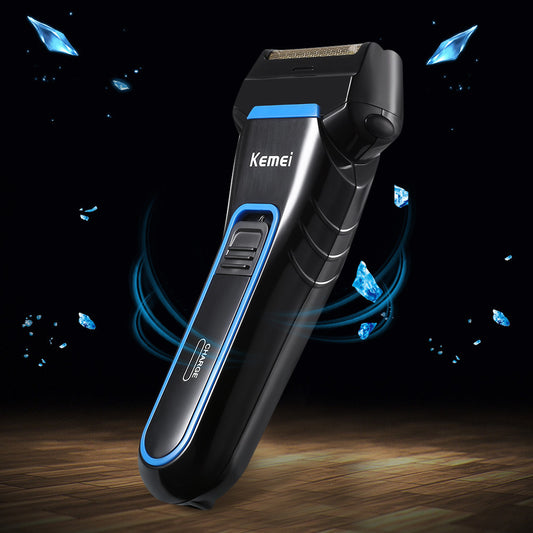 Kemel Men's Rechargeable Electric Shaver for Professional Grooming
