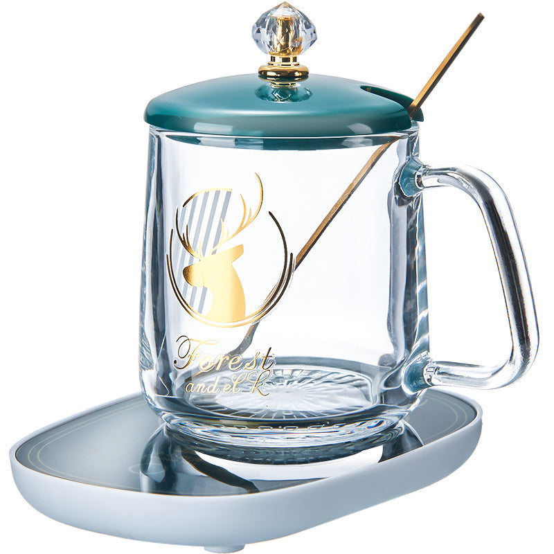 Gift Box 55 Degrees Constant Warmth Warm Cup Reheatable Coaster