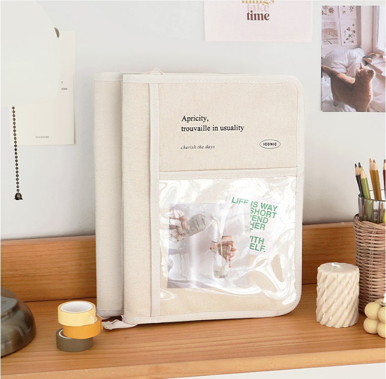 Portable Shockproof Simple Canvas Tablet Computer Bag