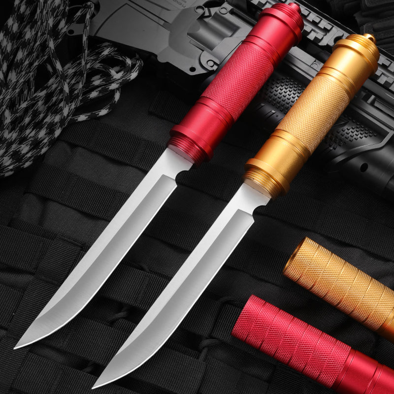 Portable Defensive Small Straight Sword Camping In The Field