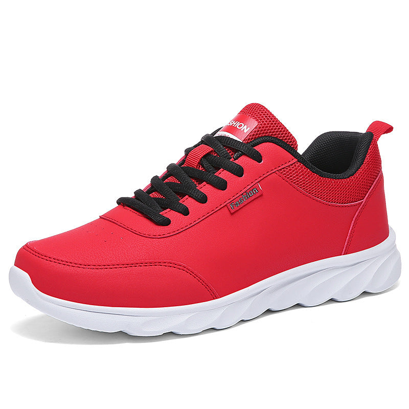 Autumn and Winter Large Leather Sports Shoes