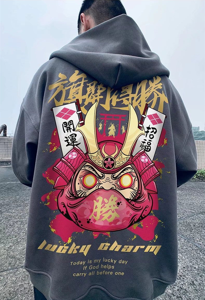 Men's Ins European And American Trendy Plus Velvet Plus Size Sweater