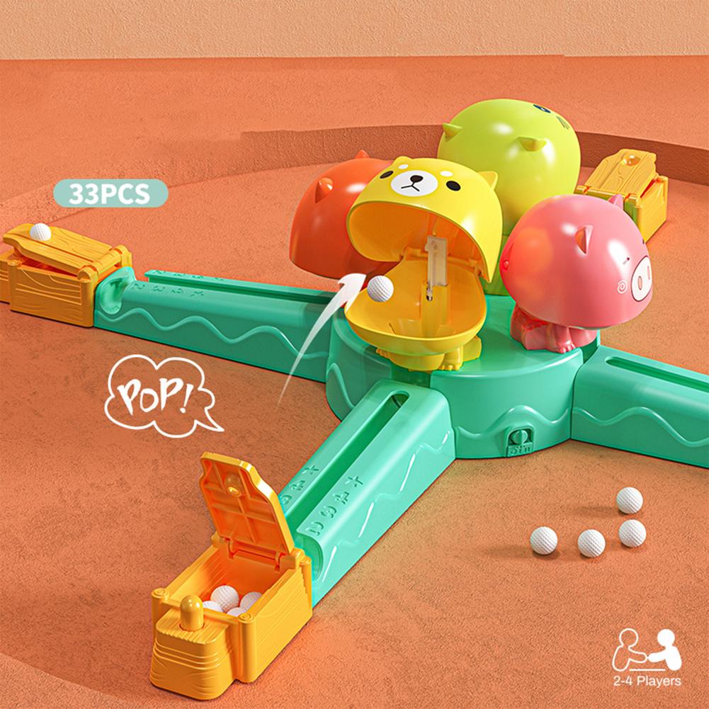 Multiplayer Catapult Pinball Board Game Educational Toys