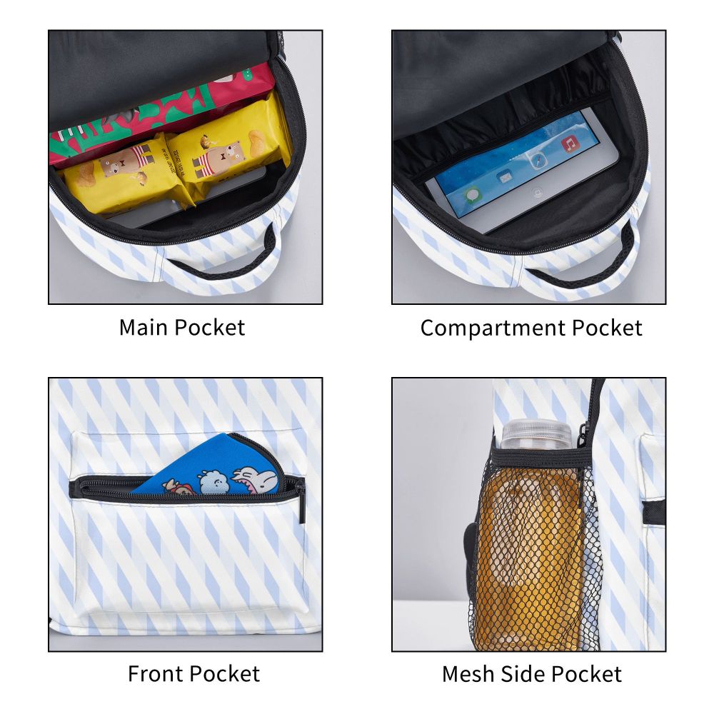 Create Your Own Lightweight Simple And Large Capacity Children's Schoolbag