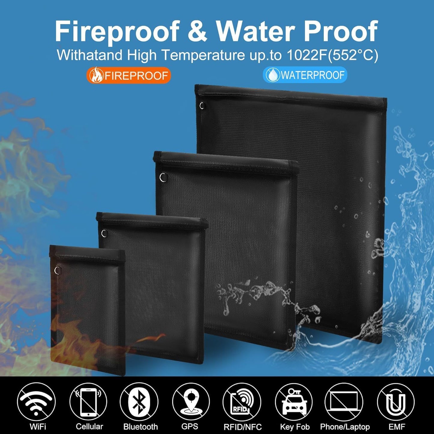 Anti-theft Anti-tracking Waterproof And Fireproof Shielding Sleeve