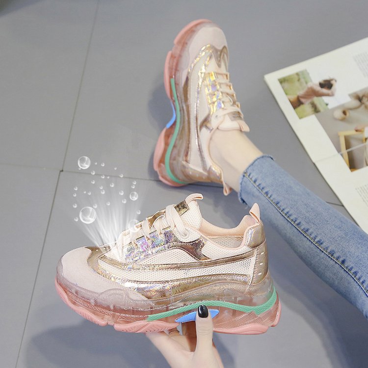 Laser daddy shoes women new colorful crystal - FLIPSTYLEZLLC