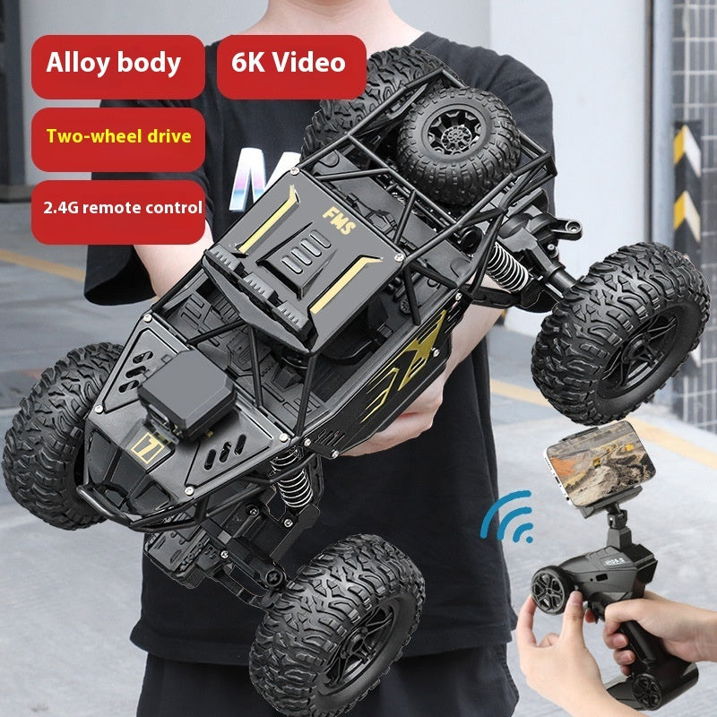 Alloy Remote Control Off-road Vehicle Four-wheel Climbing Rechargeable Racing Car
