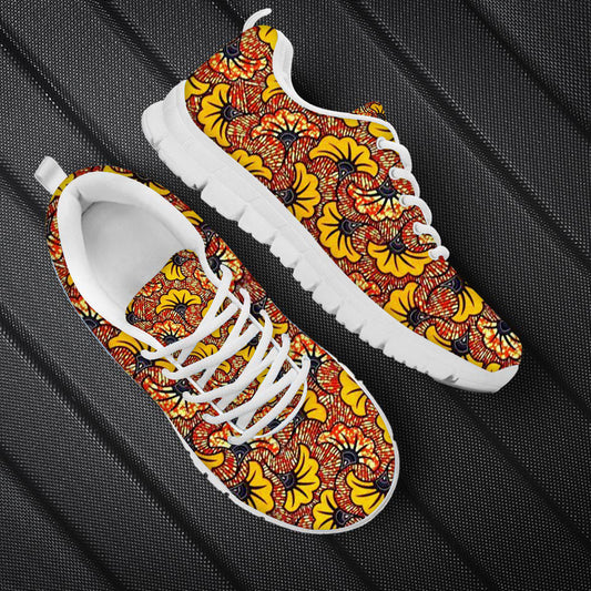 Printed Sports And Leisure Mesh Running Shoes For Men And Women - FLIPSTYLEZLLC