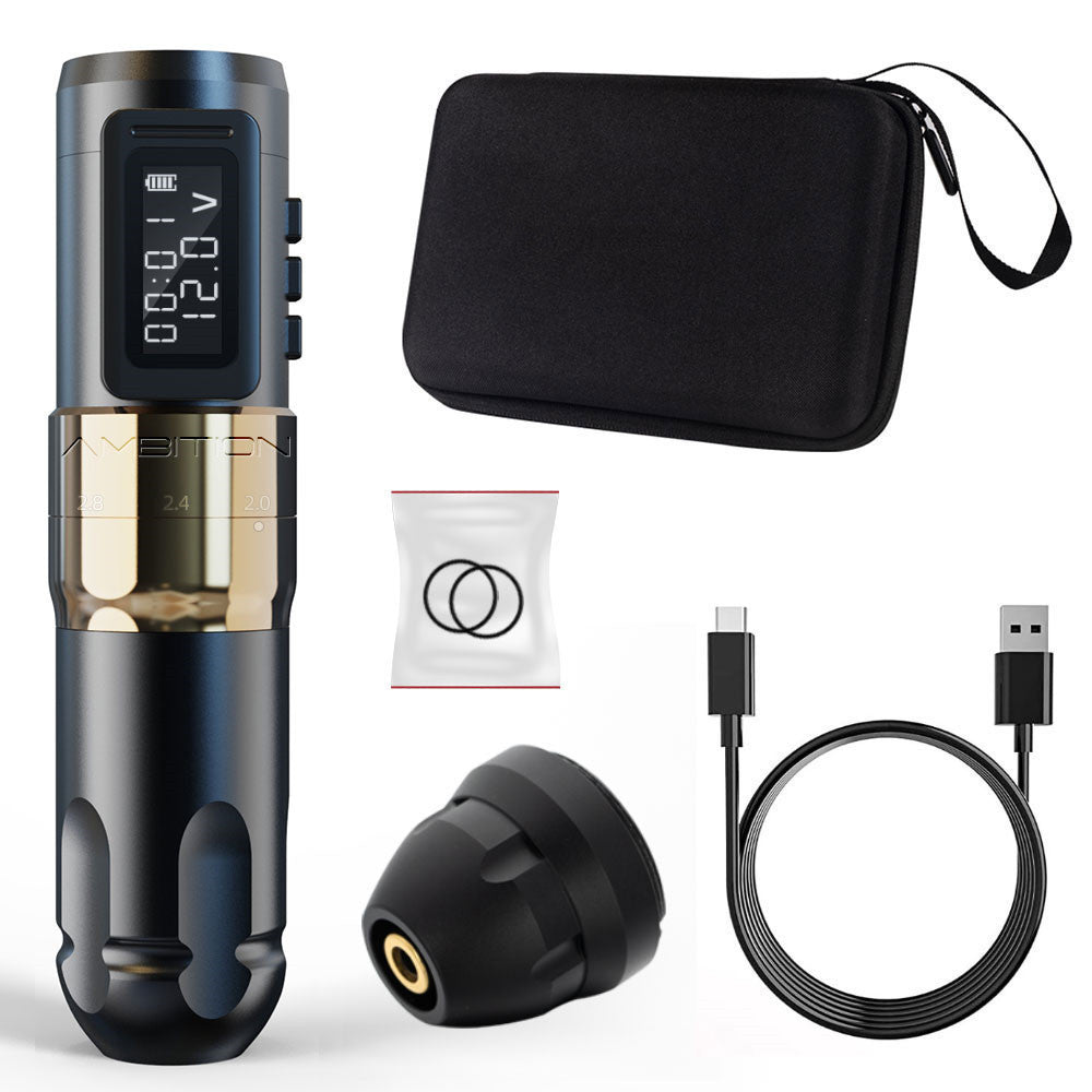 Adjustable Stroke Brushless Tattoo Pen Battery Pen High Power