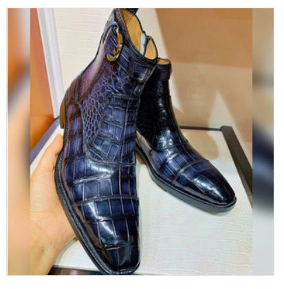 Autumn And Winter Low-heel Square Heel Low Boots