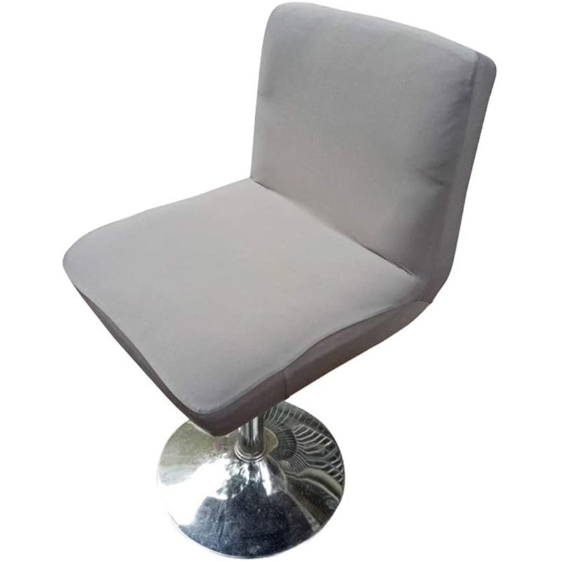 Household Restaurant Front Desk Milk Silk Elastic Seat Cover