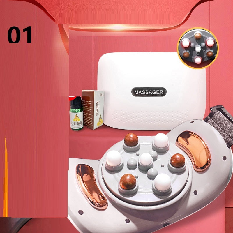 Heating Automatic Kneading Massage Belt Abdomen Massager
