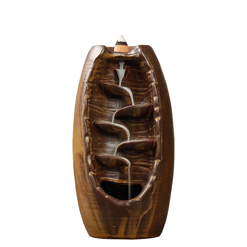 Back Flow Censer Ceramic Censer Sandalwood Products