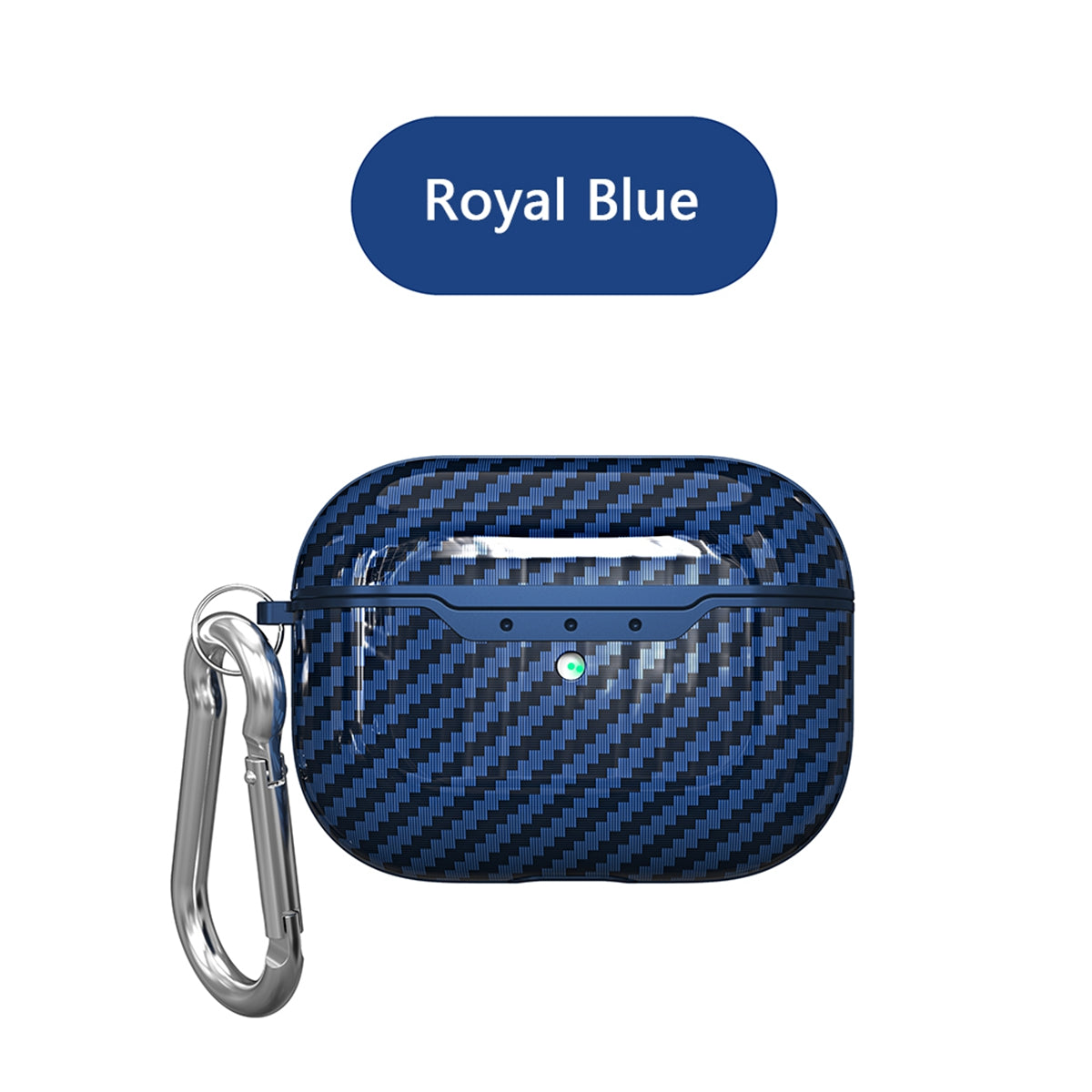 Compatible with Apple, Bluetooth Headset Case Carbon Fiber Pattern Drop