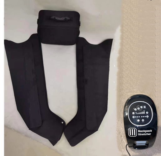 Automatic leg and foot kneading massager