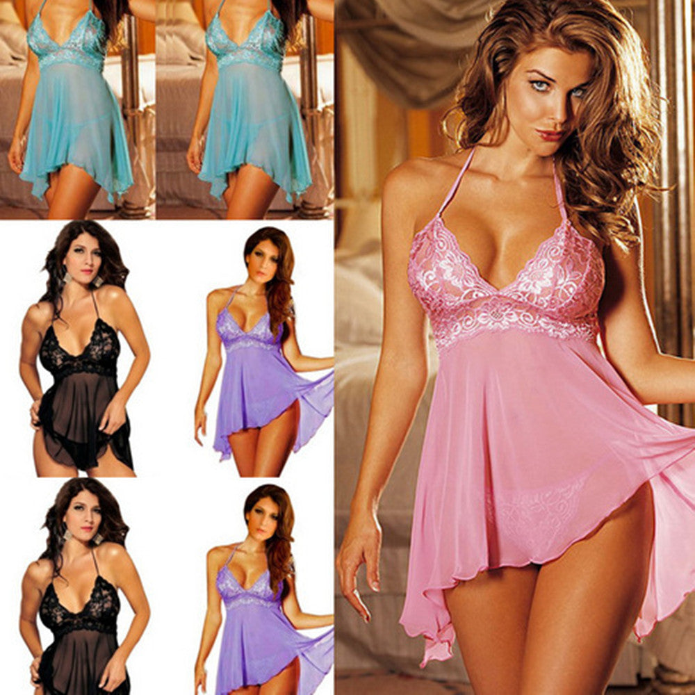 Women's Solid Color Sleeveless Nightdress Plus Size