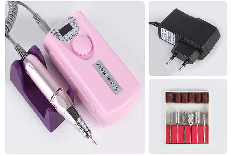 Rechargeable nail polisher