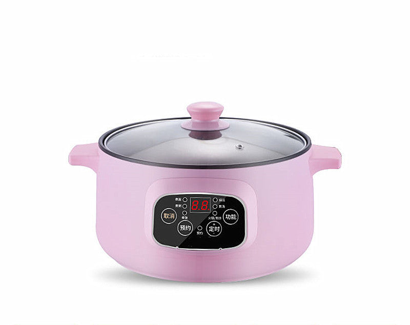 Electric Frying Pan, Household Dormitory Electric Steamer, Porridge Cooking