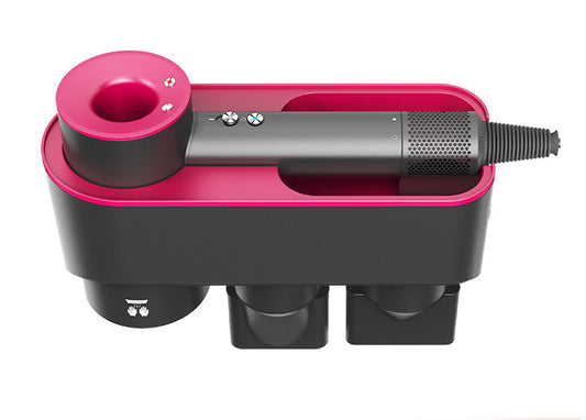 Hair Dryer Bracket Storage Rack Punch Free Cylinder