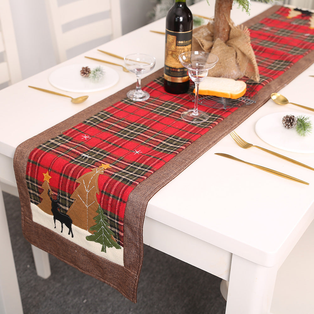 Elk tree table mat