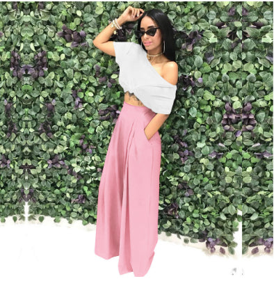 Fashion Personality Flared Trousers Wide-leg Casual Wide-leg Pants