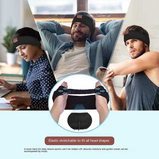 Bluetooth Wireless Call Elastic Shading Non-slip Sports Music Headscarf