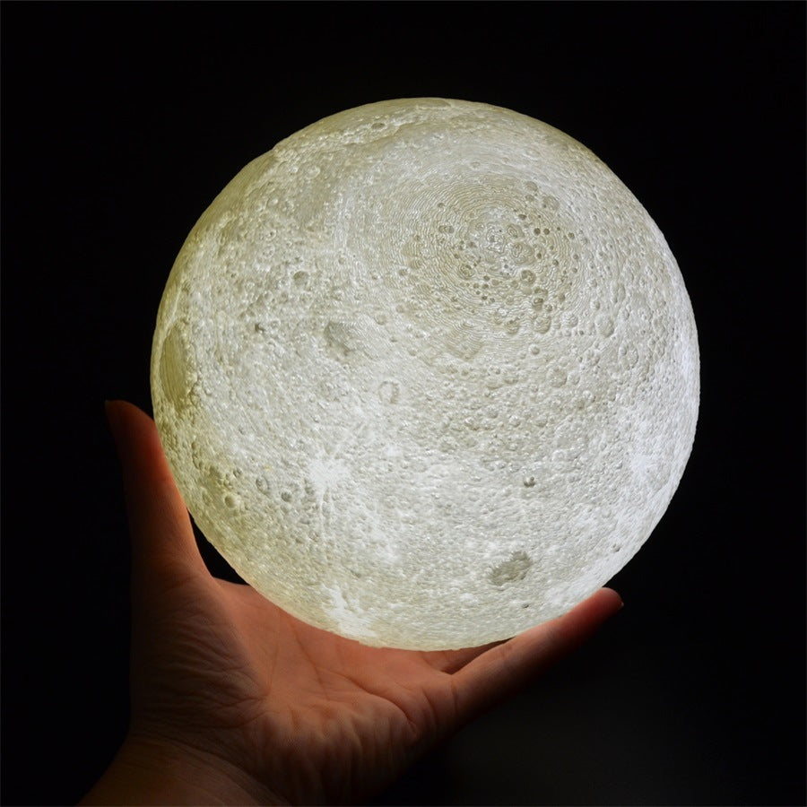 3D Printing Of Lunar Circular Lights