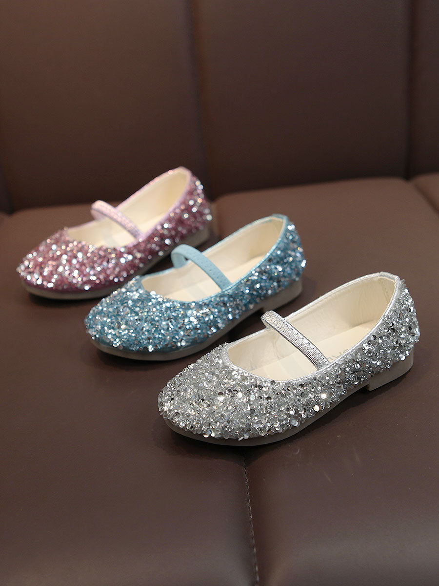 Shallow Mouth Little Girl''s Single Shoes Soft Sole Princess Shoes