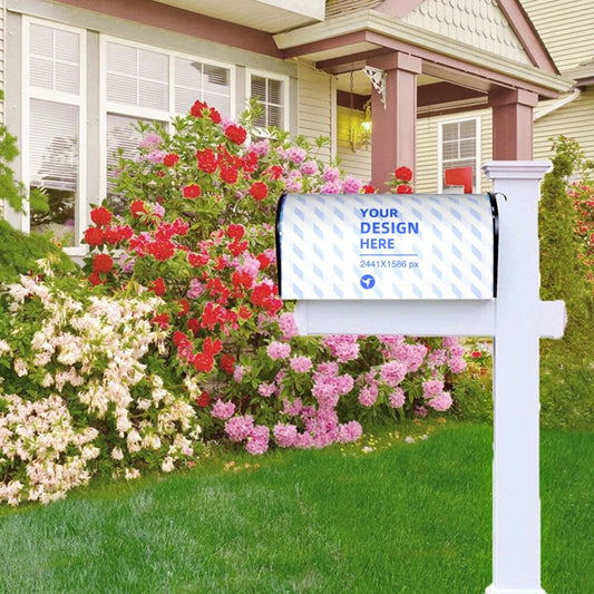 Create Your Own Waterproof And Sun Protection Installation Simple Letter Box Protector