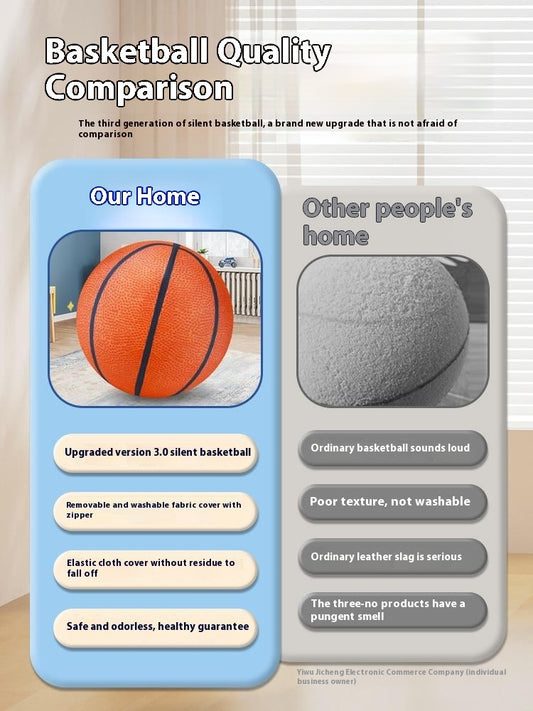 Silent Basketball Silent Indoor Sports Children Pat Ball