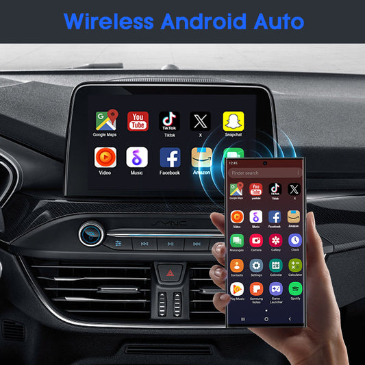 Carplay Box Wired To Wireless Android AUTO Car Navigation