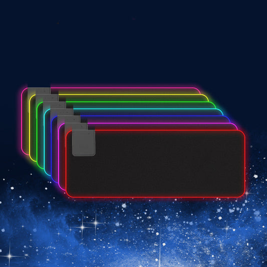Wireless Charger LED Light Colorful RGB Glowing Mouse Pad