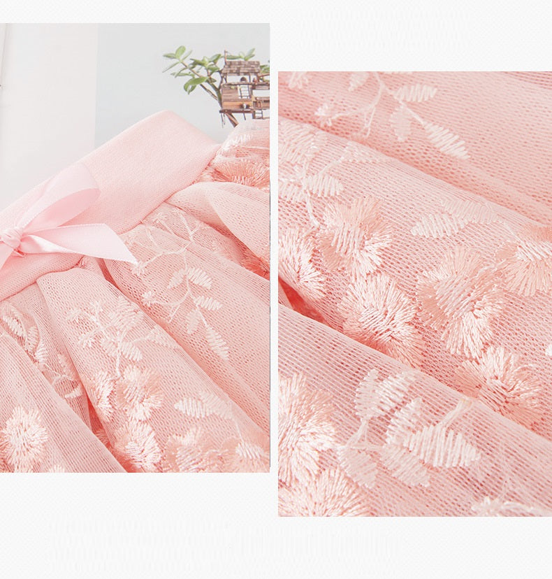 Girls All-match Net Gauze Skirt Children's Skirts