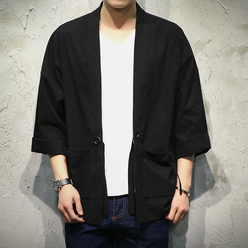 Casual Authentic style clothing cardigan men's jacket