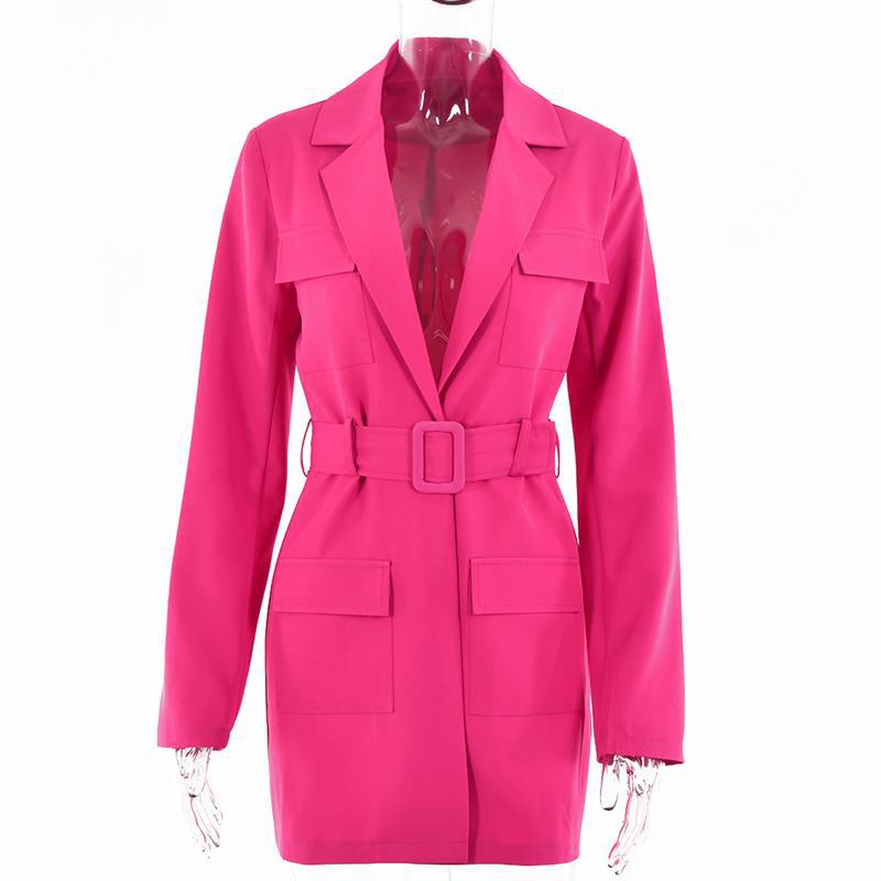 Lapel Long Sleeve Plus Size Fashion Jacket