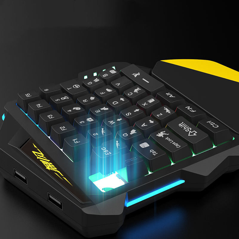 Wireless Bluetooth Keyboard Automatic Game Assist Android Universal
