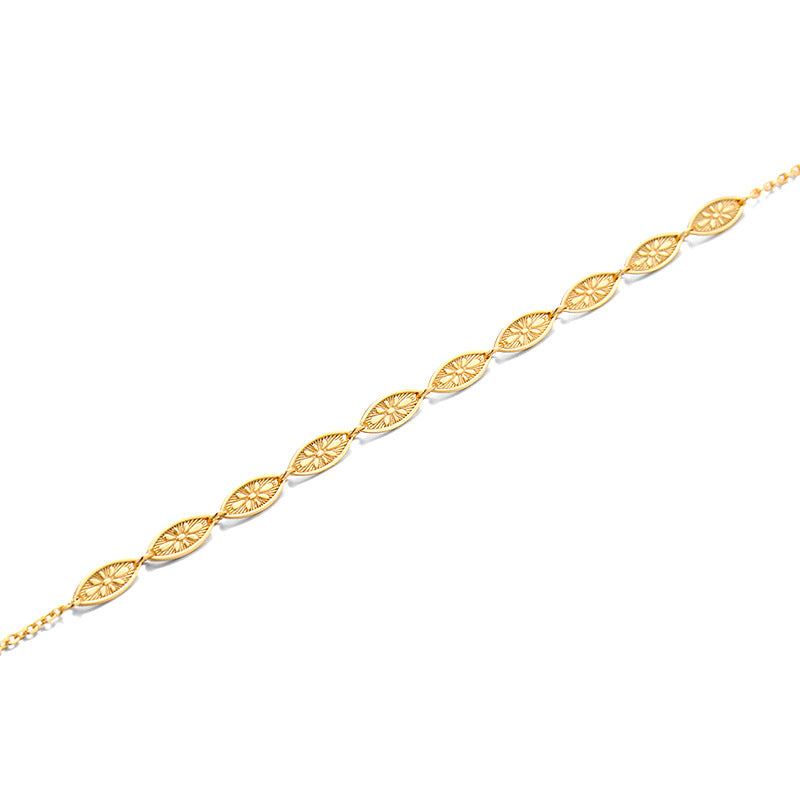 Antique Relief Galois 925 Silver Hand Ornament