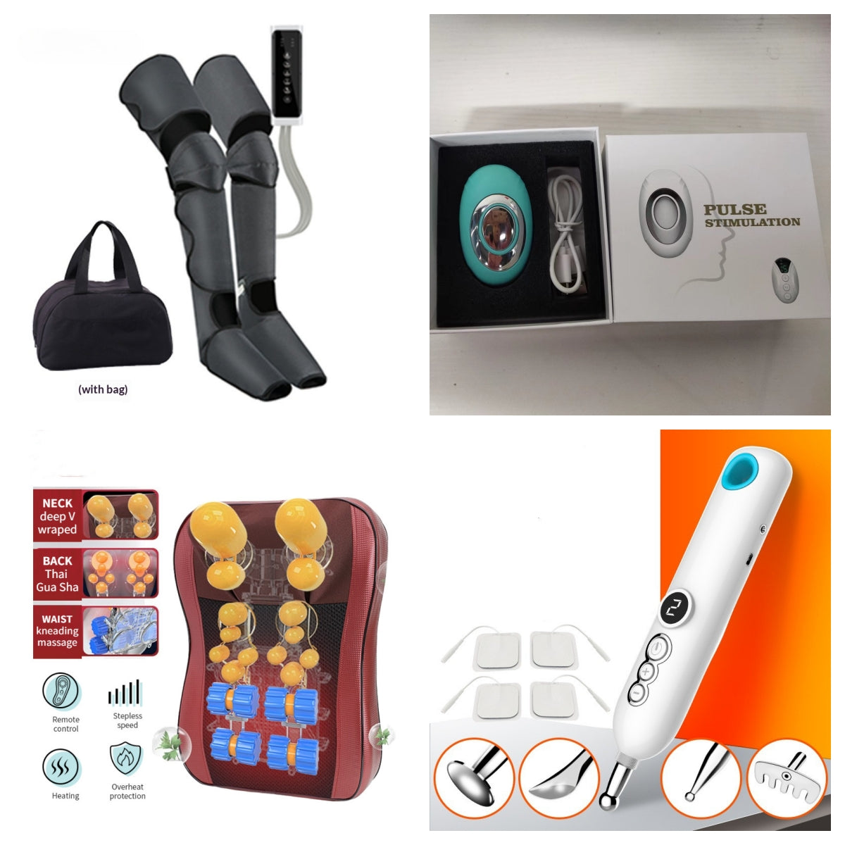 Heated Airbag Leg Massager For Slimming Legs