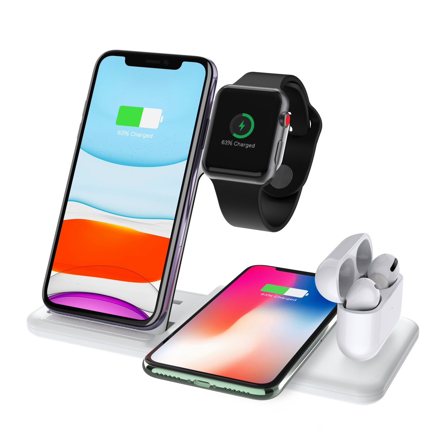 Compatible with Apple, Compatible with Apple , Wireless Charger Stand For iphone