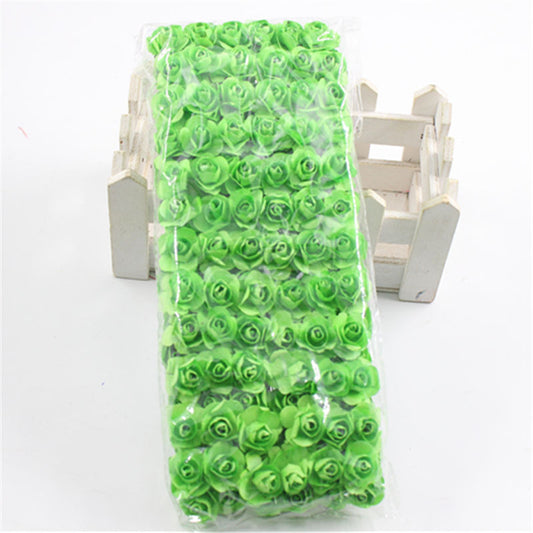 Artificial Flower Festive Home Gift Box Wedding Candy Box Decoration