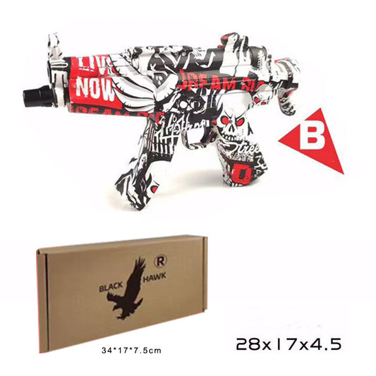 MP5min Graffiti Electric High-speed Burst Soft-bomb Electric Toy
