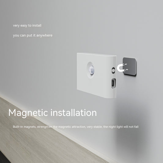 Intelligent Human Body Light Energy Double Induction Night Light