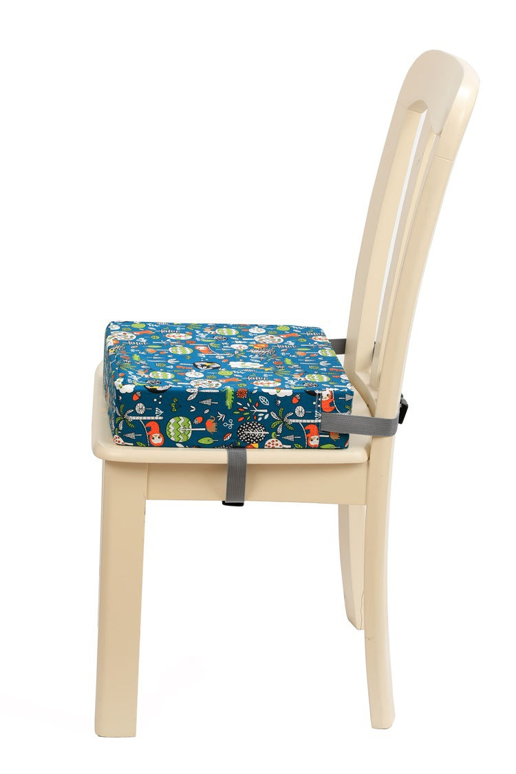 Children's Dining Chair Heightened Foldable Seat Cushion