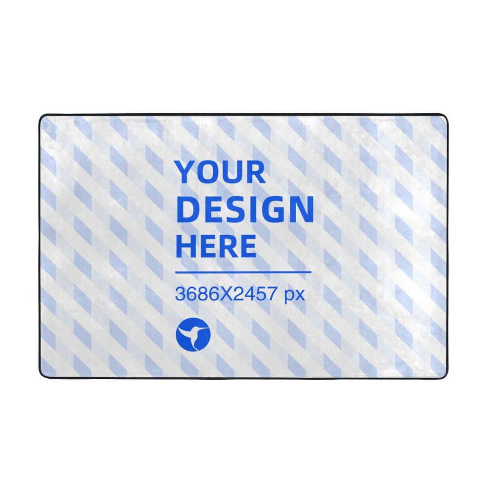 Create Your Own Flannel Absorbent Non-slip Easy-care Floor Mat