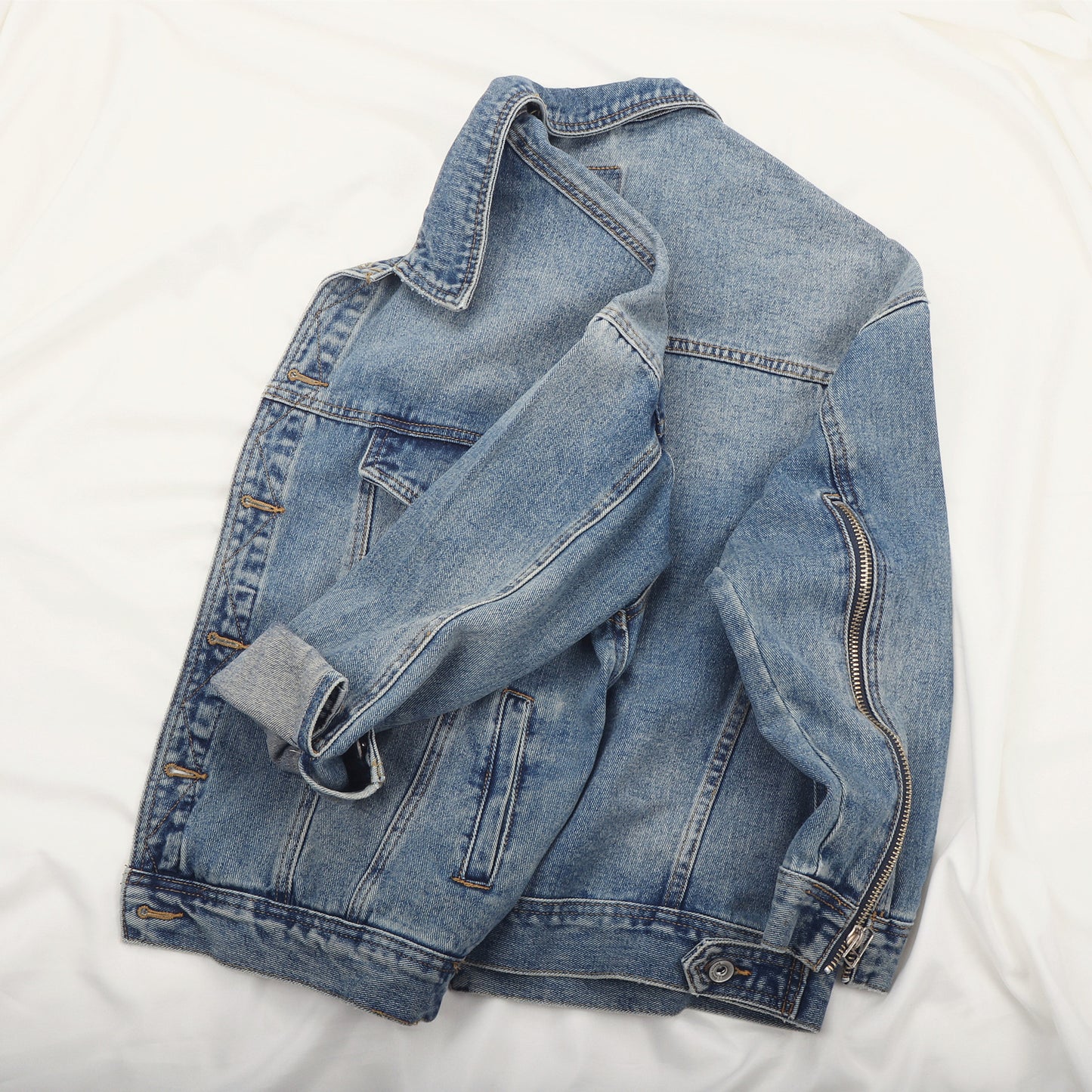 Men's Loose Plus Size All Match Denim Jacket
