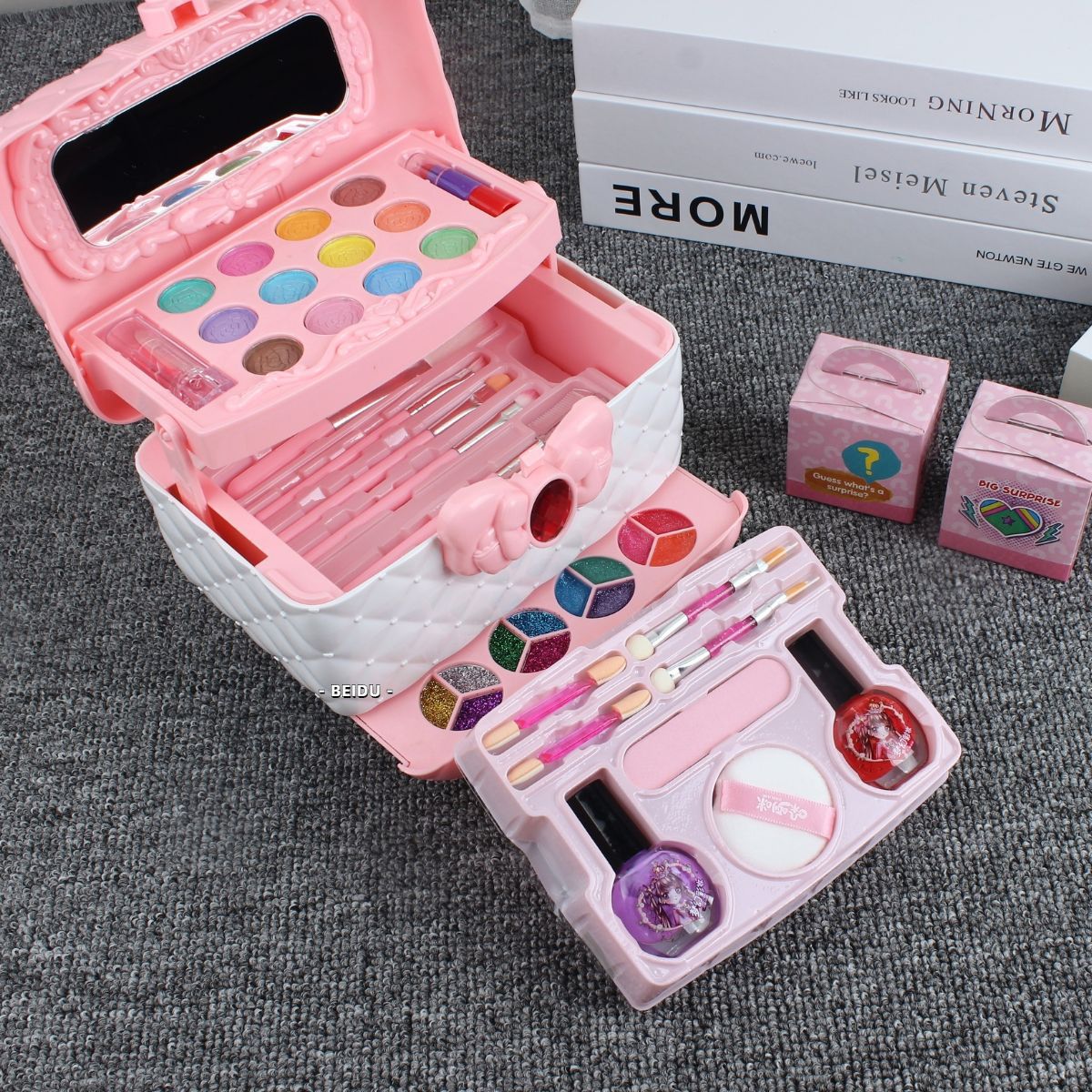 Makeup Gift Box Washable Multifunction Cosmetic Box Nail Polish Toy